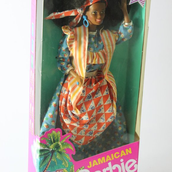 1991 Jamaican Barbie Dressed In Tradition Costume - Picture 5 of 11